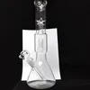 USA 15.7 inchs thick glass bong BEAKER WITH UFO PERCOLATORS showerhead perc Showercap Perc water Pipes pipe ZOB style bongs free shipping