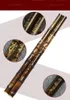 Flöte Chinesische traditionelle Mustergravur Erwachsene Anfänger Bambusflöteninstrument 8 Löcher 6 Löcher Zizhu Xiao Eintrag Xiao Xiao stu9404740