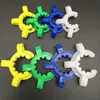 Rookaccessoires 14 mm 18 mm Plastic Keck Clip klem groene witblauw gele gewricht voor glazen waterbongs adapters