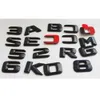 Black Numbers Letters Trunk Emblem Sticker pour Mercedes Benz CLA Classe AMG CLA453202551
