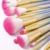 Docoleor Makeup Brushes 10pcs 16pcs Make Up Fantasy Set Foundation Powder Eyeshadow Kits Contour Brush Brush Set7329269