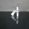 유리 어댑터 세트 14mm 18mm 여성 오일 장비 물 파이프 버블 러 3 크기 흡연