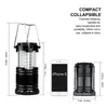 LED camping lamp outdoor collapsible lantern emergency Flashlights Portable Black Collapsible For Hiking Camping Halloween Christmas