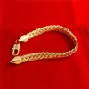 Ожерелья Кулон продается в розницу Массивное мужское ожерелье из желтого золота 18 карат с заполнением 24, 10 мм, 85 г, цепочка в елочку, GF Jewelry206Q