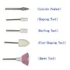 Venta caliente 1 Unidades Pluma Forma Máquina de Perforación de Uñas Eléctrica Art Salon Manicure File Polish Tool + 5 Bits envío gratis