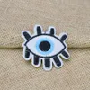 10PCS Cartoon Eyes Patches for Clothing Bags Iron on Transfer Applique Patch for Kids Jeans DIY Sew on Embroidery Badge