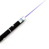 Kraftfull blå violett laser penna pekare 1mw 405nm stråle ljus katt leksak hög effekt blå violett laser