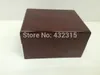 Verpakking Factory Sale Houten Surface Watch Boxcases met witte kussen Maat 13.4 * 10.7 * 7.6cm May Merk logo Drop Shipping