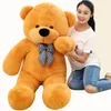 Grande urso de pelúcia gigante 160cm 180cm 200cm 220cm tamanho real grande enorme brinquedo de pelúcia bonecas menina aniversário dos namorados gift4909200