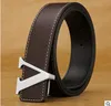 Wholesale-2021 New Genuine Leather Mens Belts For Men Women High Quality Belt Gold Buckle Ceinture Homme