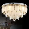 Lampadario di cristallo moderno Luci Lampada di cristallo a LED K9 Cristal Lampadario a sospensione in vetro Decorazione domestica moderna Telecomando 110V 220V