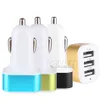 SKYLET Car Charger 5V Dual 3 Ports Charging Adapter 3U Compatible for Samsung Huawei LG