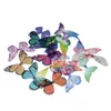 6 CM chiffon borboleta decorações do casamento em casa decoração do partido, pode usar para acessórios de jóias, ou chapéu decoração