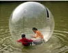 Bolla gonfiabile dell'acqua del materiale del PVC Grandi palloni gonfiabili ambulanti dell'acqua Divertimento in acqua Palla gonfiabile della chiusura lampo di ballo del giocattolo dello stagno