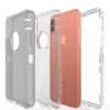 Clear Defender Phone Cases for iPhone X 6 6S 7 8 Plus 5 5S SE Galaxy S8 Plus S7 Edge Note 8 Ragged Armor كامل الجسم غطاء مع حزام كليب