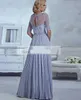 New Mother of the Bride Dresses Mezza manica Appliques Liste Fashion Custom made Elegant Women A line Wedding Party Dress