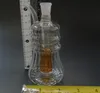 Glasrör Glas Bubbler Oljeplattform Glas Bongs Dubbel Liten Bottom JH049-10mm