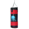 Sacco da boxe da boxe da 100 cm Sacchi di sabbia Fitness Colpire Drop Hollow Sacco di sabbia vuoto con catena Allenamento di arti marziali Punch Target3040289