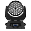 Spedizione gratuita Alta qualità 36x10W RGBW 4 in 1 LED Zoom Moving Head Light Quad LED Wash Teste mobili