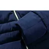 Men's Down & Parkas Wholesale- 2021 Men Hooded Jacket Coat Thick Winter Parka Warm Duck Padded 1201