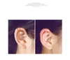 الكورية نمط القلب ستار بيرل الأذن الكفة كليب على أقراط للنساء أزياء الفتيات المجوهرات 5E202