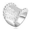 925 стерлингов серебристых женщин кольцо полого сетки красивая милая красивая роскошь рождественские мода новая подарок свадьба