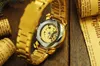 2022 WINNER Brand Luxury Men's Watch Skeleton Full Steel Auto Mechanical Watches Business Wristwatch Clocks Relogio Masculino