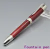 Top quality Black / Blue / wine red Fountain pen / ballpoint pen office stationery write ball pens for business Gift
