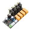 Freeshipping Audio Input Signal Selector Relay Board Signal Switching Amplifier Board DIY