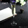 Custom Lead-Free Glass Champagne Glass Flared Champagne Flute