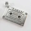 Cassette Tape Charms Pendants For Jewelry Making Bracelet Necklace DIY Accessories 23x16mm Antique Silver 50Pcs