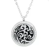 Whole With chain as gift 316l stainless steel magnetic diffuser locket necklace perfume locket pendants necklace3529067