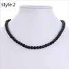 45 cm / 18 inch ketting 7 kleuren 6mm natuurlijke tijger oog steen kralen ketting mode-sieraden voor vrouwen