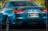 Abs de haute qualité Chome 1pcs Décoration de coffre arrière TRIME BIGHT avec logo pour Nissan Lannia / Bluebire 2016