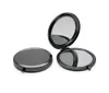 Hot Black Chrome compact espelho em branco personalizado Maquiagem Maquiagem Cosméticos Espelho Favores Presente # M070SB Drop Shipping
