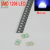 1000pcs SMD 1206 (3216) branco vermelho azul verde amarelo diodos de lâmpada LED ultra brilhantes