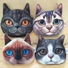 4 кошачьих стилей кошельки для детей плюшевые животные кошелек женщины поводок клатч монеты сумка кошельки кошельки