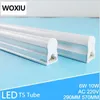 WOXIU T5 Led Tube stent light integrated lamp holder fluorescent light pack 2ft 570mm energy saving lamp AC110-265V 8W 6000k