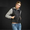 Kvinnors Jackor Partihandel - UUV Brand Womens Läder och Coats Kort lapptäcke med hatt Silm Casual Hooded Jacket JS1301037991