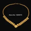 Traditional Ethiopian Necklace Earring Bracelet jewelry18K Gold Color Jewelry African bridal wedding jewelry sets323g9109677