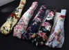 Twist Turban Floral Headband Prints for Women Stretch Hairbands Sport Headbands Yoga Headwrap Bandana Girls Hair Accessories KKA2680