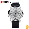 Relogio Masculino 패션 Montre Homme Reloj Hombre 쿼츠 시계 Curren 남성 시계 가죽 손목 시계 남성 Curren 시계 2016