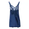 Sleepwear das Mulheres Atacado - Mulheres Sexy Lingerie Lingerie Backless Nightwear Nightdress1