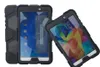 Tablet Case för Samsung Galaxy T330 T331 8.0INCH DISPLAY Extreme tunga stötskyddade med skärmskydd Kickstand Standskyddskal