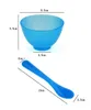 New Brand DIY Face Mask Bowl Brush Spoon Stick Tool Fashion Homemade 6in1 Makeup Beauty DIY Facial Face Mask Tool Set2924236