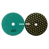 Free shipping! (4GM) Wholesale 4inch/100mm Dry Polishing Pads/granite and marble or Honeycomb Flexible polishing pads+14Pcs/Lot
