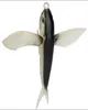23cm 140g BlueBlack Vliegende Vis9 Inch Vliegende Vis Vissen Lokken Zachte Siliconen Aas Zoutwatervissen Vangst Grote Vis3830382