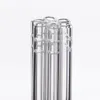 Winkelverkopen Gass Downstem met 6 PERC -gewrichtsgrootte is 14 mm vrouwelijk tot 19 mm mannelijke glazen accessoires voor glazen bong