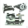 Chrome GT SPORT grade dianteira emblema emblema apto para vw Golf MK5 GT 0609 carstyling carro stickers1035136