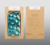 Wholesale Persnalized Customize Fish Scale Cell Phone Case for iPhone 8 8 Plus with Retail Paper Packaging Box